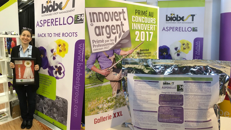 ASPERELLOâ„¢ T34 Biocontrol gana el Retailerâ€™s Choice Award en Estados unidos