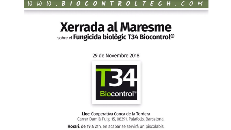 Presentación T34 Biocontrol en Conca de la Tordera, Palafolls
