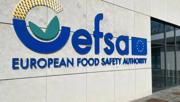 Façana de l’Autoritat Europea de Seguretat Alimentària, EFSA, organisme que publica l’informe 2024 sobre residus de pesticides en aliments.